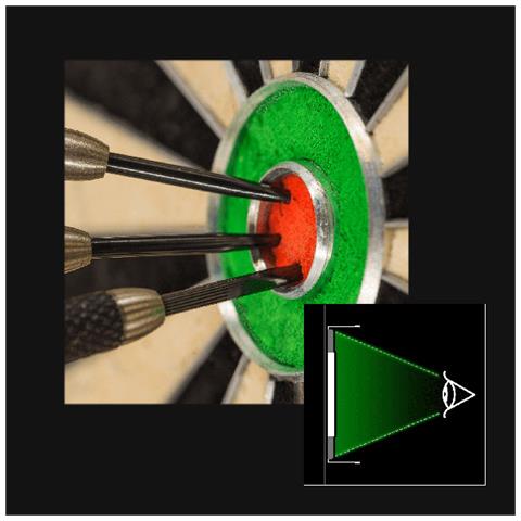 Dartboard Light Plasma Darts 4300. - Foto 3