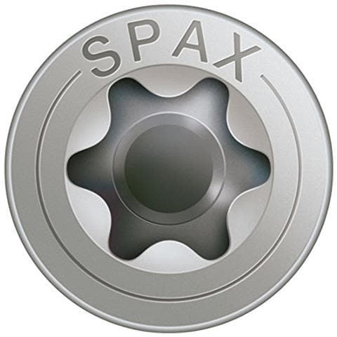 , Viti a testa svasata universali T-Star plus, 4Tagliare, filettatura Parziale, 100 pz in acciaio Inox, A2, 1,4567-0197000501003, Argento (A2 acciaio inox), 5,0 x 100 mm - Foto 2