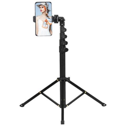 Treppiede Mobile / Treppiede Per Fotocamera Selfie Stick Treppiede (45-160 Cm) - Foto 1