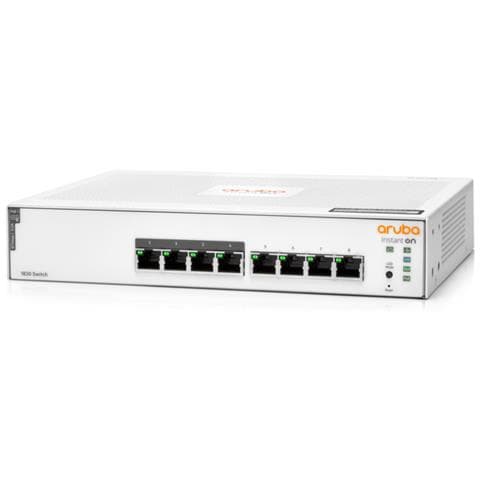 Switch Aruba Instant On JL811A con 8 Porte / 4 PoE Colore Bianco - Foto 2
