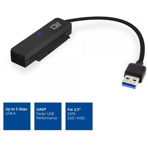 Modulo Ac1510 Per Cavo Sata Usb Type-a Nero - Foto 2