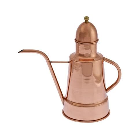 Bottiglia Di Olio Di Rame, Distributore Olio In Rame E Ottone, 0.5 Litro - Foto 1