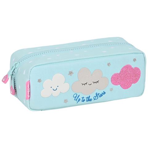 Astuccio Scuola Glow Lab Nube Azzurro Chiaro (21 X 8 X 8 Cm) - Foto 1