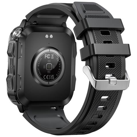 Smart Watch Con Monitoraggio Della Frequenza Cardiaca, Della Pressione Arteriosa E Dell'ossigeno Nel Sangue Black - Foto 11