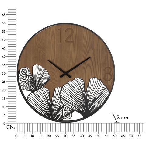 Orologio Da Parete Mf260 - Marrone - Metallo - 60x2x60 Cm - Foto 6