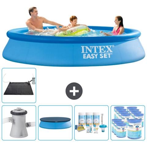 Piscina Fuori Terra - In Giro - 305x305x61 Cm - Blu - Include Accessori Coordinati Cb18 - Foto 1