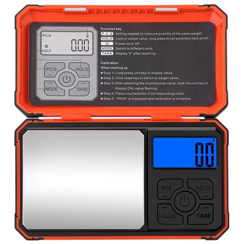 Piccola Bilancia Da Cucina Digitale Bilancia Tascabile 500 G / 0,01 G - Foto 2