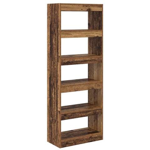Armadio per Libri Legno vecchio 60 x 30 x 166 cm - Foto 1