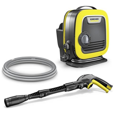 Idropulitrice K Mini Compatta Capacità 360 l /h Potenza 1400 W Colore Nero Giallo - Foto 1