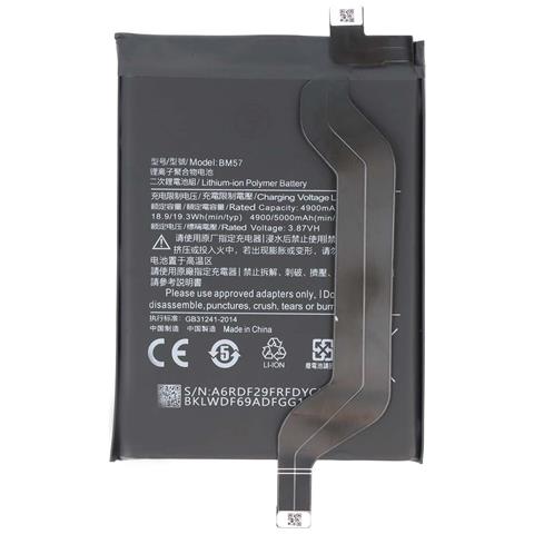 Batteria Per Xiaomi Redmi Note 10 Pro Li-polimero 3.87v 5000mah - Foto 1