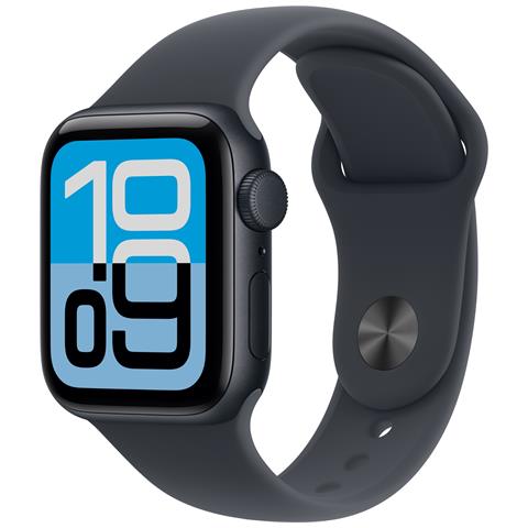 Watch SE (3nd generation) SE 3 GPS 40mm Cassa Alluminio Mezzanotte con Sport Band Mezzanotte - M /L - Foto 1