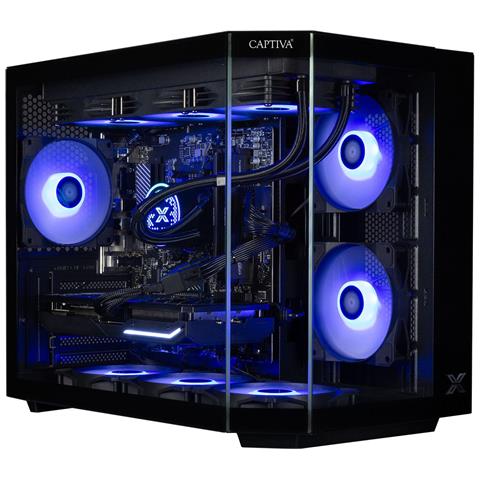 PC Highend Gaming R89-698 (Ryzen 5 7500F /RTX5070 Ti 16GB GDDR7/SSD 1TB / 32GB /WLAN /Windows 11 Home 64-bit) AMD Ryzen™ 5 DDR5-SDRAM NVIDIA GeForce RTX 5070 Ti Nero - Foto 8