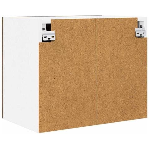 Armadio pensile con porta Riga 2 pcs Rovere Affumicato e Bianco - Foto 9