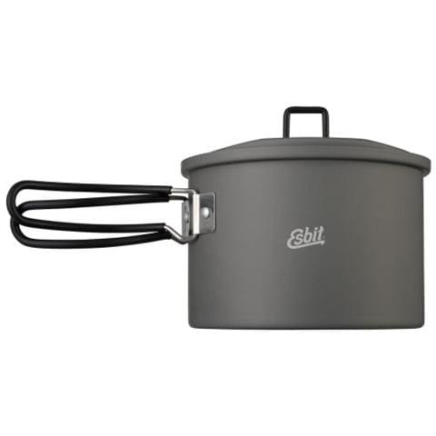 PT1600HA batteria di pentole da camping Vasetto 1,6 L Alluminio, Nero - Foto 1