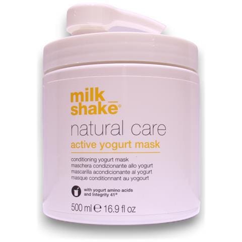 , Natural Care Active Yogurt, Maschera Crema Trattamento Capelli, Per La Protezione Del Colore, 500 Ml - Foto 1