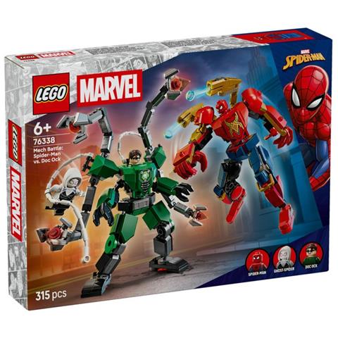 76338 Super-eroi Mavel Battaglia Mech Spider-man Vs Doc Octopus - Foto 1