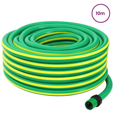 Tubo da Giardino 5-Ply Verde e Giallo 3 / 4'' 10 m PVC - Foto 2