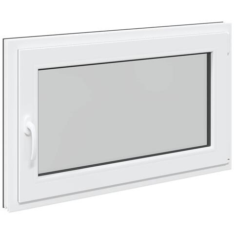Finestra per Soffitta RISOR 100 x 60 cm PVC e Vetro Antracite - Foto 1