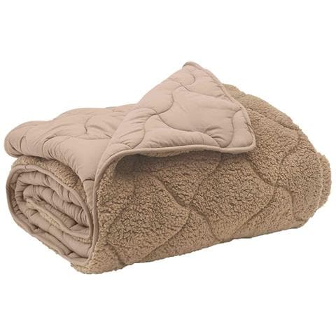 Duvet Invernale Talpa 220 x 240 cm Microfibra e Fleece Teddy - Foto 1