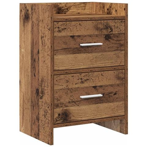 Comodini Legno antico 40 x 30 x 60 cm Legno ingegnerizzato - Foto 1