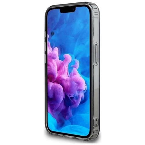 Custodia Per Iphone Con Design Di Karl Lagerfeld E Choupette, Nera - Foto 1