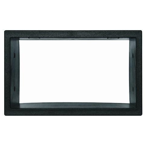 Adattatore autoradio 03331 Mascherina con foro Doppio DIN colore nero Seat vw - Foto 1