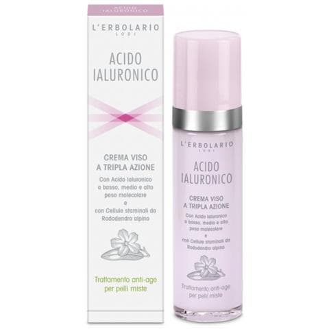 Acido Ialuronico Crema viso a tripla azione per pelli miste - Foto 2