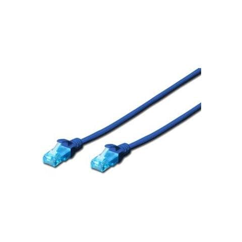 Cavo Di Rete Utp, Cat 5e, Non Schermato, 0,25mt, Blu - Foto 1