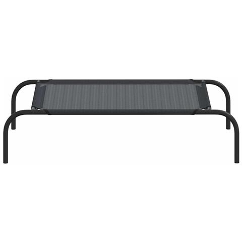 Cuccia Per Cani Rialzata Nera S Textilene - Foto 6