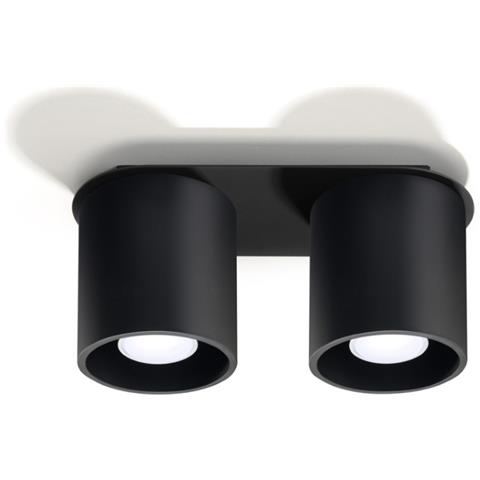 Plafoniera Rotonda In Alluminio Per Cucina E Soggiorno Ollux Orbis 2 Sl. 0054, Moderna Lampada Da Soffitto Loft 1 Pezzo - Foto 16