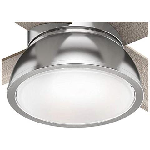 Ventilatore Da Soffitto Loki, In Nichel, 132 Cm, Con Luce - Foto 2