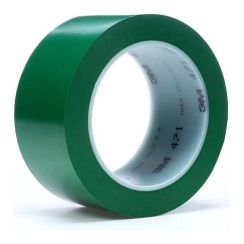 Nastro Per Segnaletica Rotolo In Vinile Verde 471 Verde - Foto 1