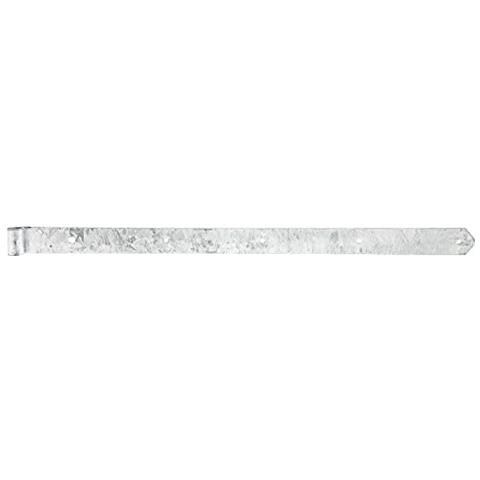 314293, Bandella Diritta, Estremita Arrotondata, Ø16 Mm, Pz 800 X 45 Mm / 1, Argento (galvanizzato) - Foto 1