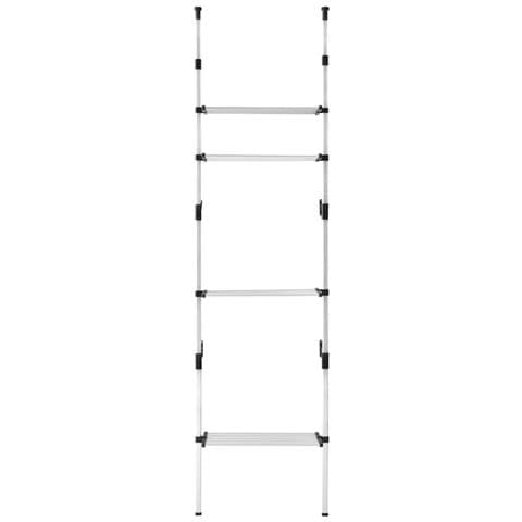 Sistema Per Guardaroba Telescopico Con Mensole In Alluminio - Foto 9