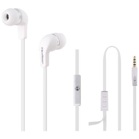 50801, Stereofonico, Interno orecchio, Bianco, Cablato, 3.5 mm (1/8") , Intraurale - Foto 1