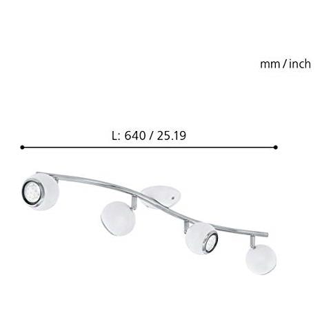 31004, Argento, Bianco, Interno, IP20, GU10, LED, 3000K - Foto 3