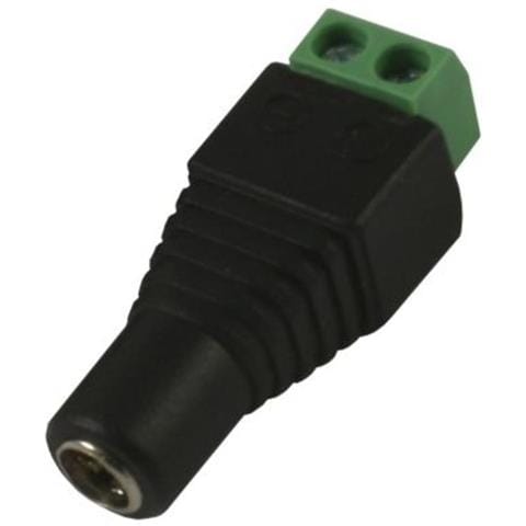 S21-LED-000220 DC / 2.1 x 4 mm Nero, Verde cavo di collegamento - Foto 1