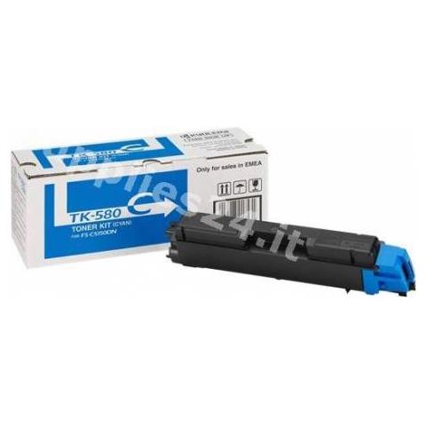 TK-580C, 2800 Pagine, Laser, FS-C5150DN, 5 - 35 C, 20 - 80%, -15 - 40 C (006R03310)  - Foto 1