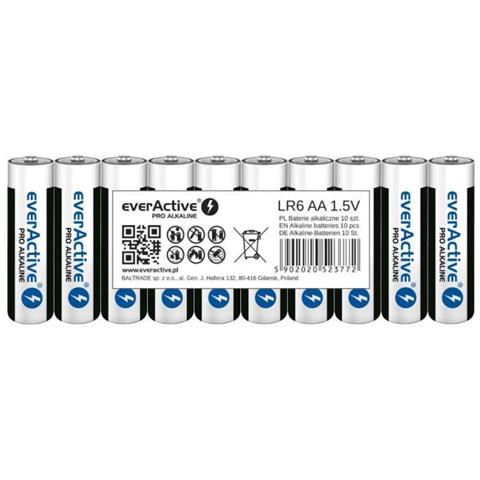 10 Batterie Alcaline Everactive Pro Lr6 / Aa - Foto 1