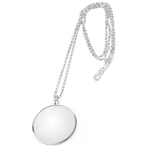 Collana Con Lente D'ingrandimento 5x D'argento - Foto 2