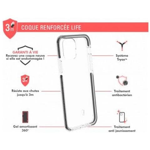 Cover Rinforzata Per Iphone 11 Pro Life, Trasparente - Foto 2