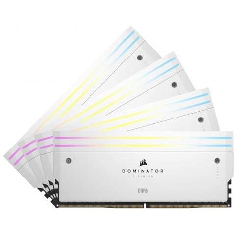 Memoria DIMM Dominator Titanium CMP64GX5M4B6000C36W 64 Gb 4 X 16 Gb Ddr5 6000 Mhz CL36 - Foto 1