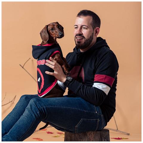 Felpa Per Cani Xxs Nero - Foto 7