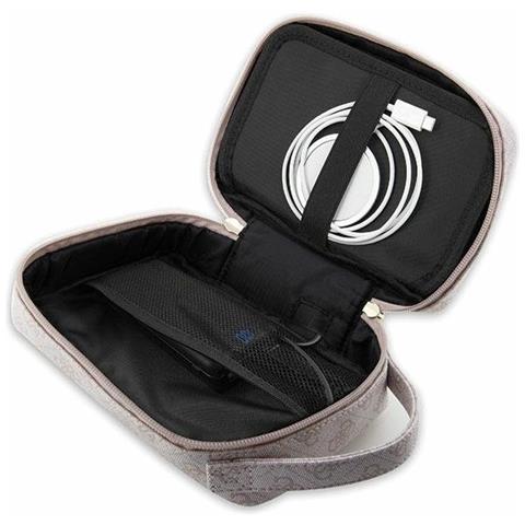 Borsello Da Viaggio Con Usb Modello Stripe 4g, Rosa - Foto 12
