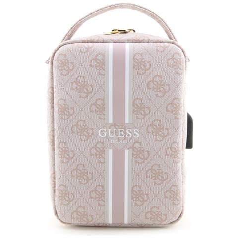 Borsello Da Viaggio Con Usb Modello Stripe 4g, Rosa - Foto 2
