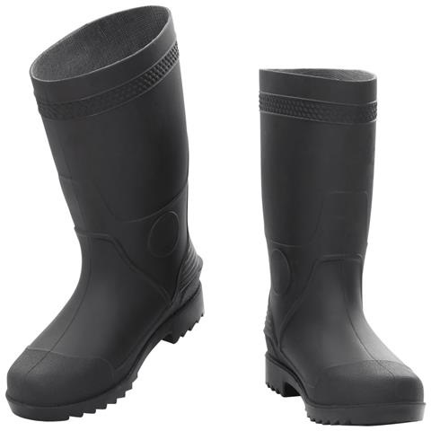 Stivali Da Pioggia Neri Misura 38 In Pvc - Foto 2