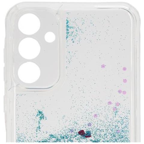 Silicone Glitter Back Cover Case Samsung Galaxy A55 5g (a556b) Blue - Foto 3