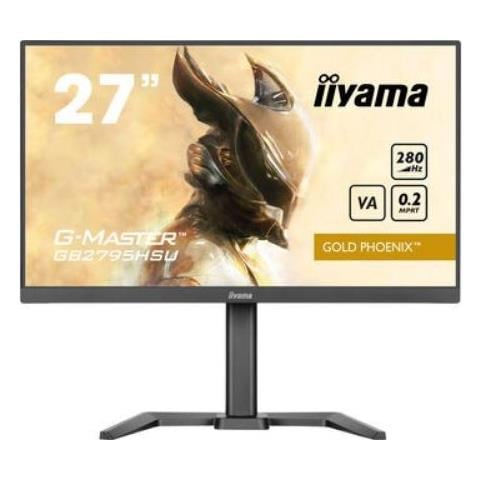 27"" Fast Va Gaming, G-master Gold Phoenix, Freesync Premium, 1920x1080@280hz, 300cd /m, 4000:1, Hdmi, Displayport, 0,2ms (mprt), Speakers, Usb (4x 3.2), Black Tuner, 15cm Height Adj. Stand [energieklasse E] (gb2795hsu-b1) - Foto 1