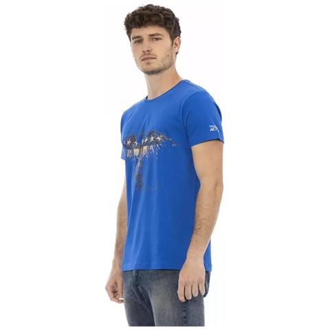 Maglietta In Cotone Blu - Xl - Foto 2