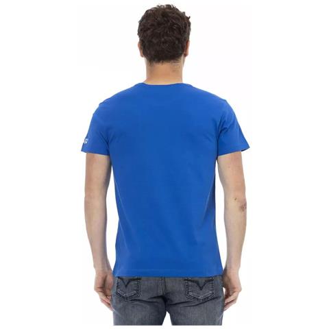 Maglietta In Cotone Blu - Xl - Foto 3